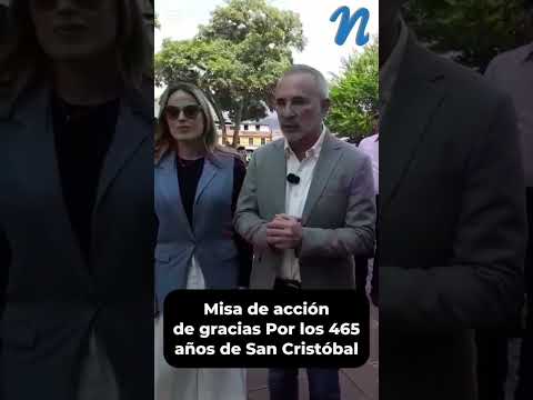 Misa de acción de graciasPor los 465 años de San Cristóbal #tachira