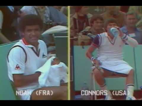 French Open 1980 4R - Jimmy Connors v Yannick Noah