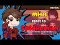 MHA Reacts To Spider Man As A Vigilante My Hero Academia X Spider Man X2 SPEED