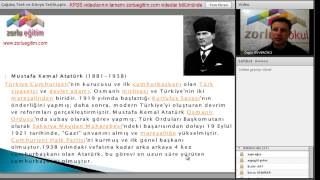 kpss tarih yeni eklenen konu Çağdaş türk ve dünya tarihi konu anlatımı
