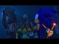 Sonic In Jurassic Park T Rex Breakout