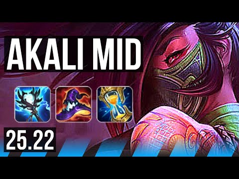 AKALI vs YONE (MID) | KR Master | 25.22