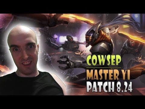 Cowsep How to Master Yi Jungle vs Ezreal Patch 8 24 KR Ranked - League of Legends