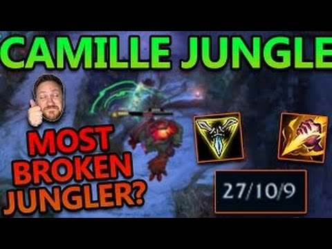 CAMILLE JUNGLE NEW CHAMPION (MOST BROKEN JUNGLER?) League of Legends PBE Commentary