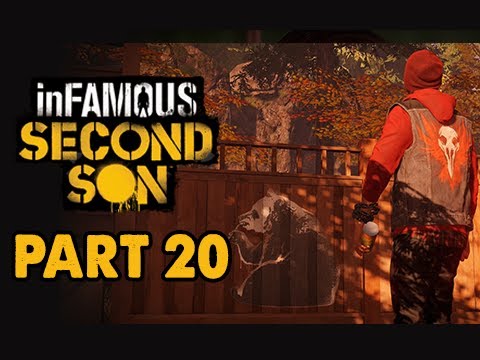 inFamous: Second Son Evil Walkthrough Part 20 - Stencil Art -  Evil & Expert Playthrough