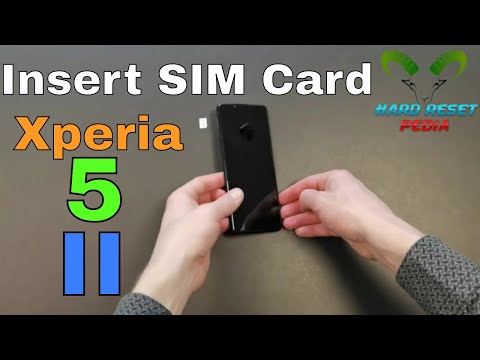 Sony Xperia 5 II SIM The Insert