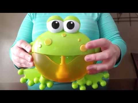 Bubble Froggie Musical Bubble Blower Video