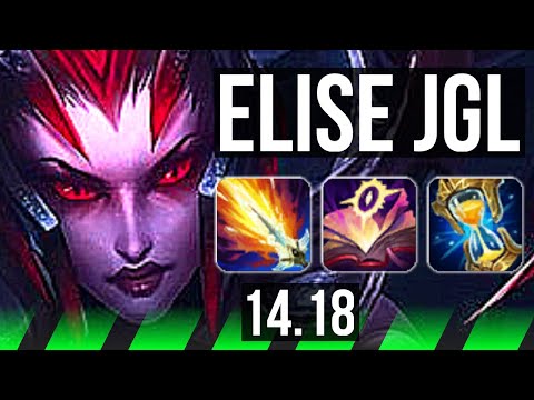 ELISE vs LILLIA (JGL) | 12/2/7, 1400+ games, Legendary | BR Master | 14.18