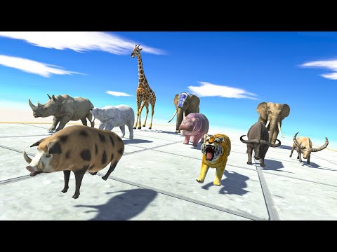 MAMMALS NEIGHBORS attack ROCKET ELLIE AGAIN ARBS Animal Revolt Battle Simulator