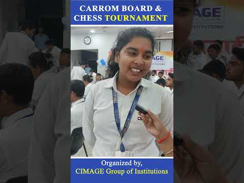 Carrom Board & Chess Tournament | Organized by, CIMAGE Group of Institutions #education  #cimage