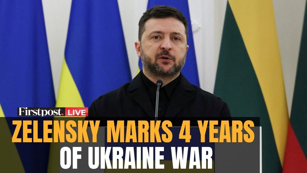 LIVE: Ukrainian President Zelensky Leads Ceremony Marking 4 Years of Ukraine War | N18G