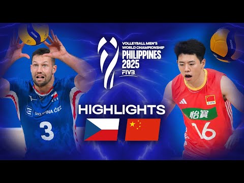 Czechia 🇨🇿 vs. China 🇨🇳 - Highlights | Men's World Championships 2025