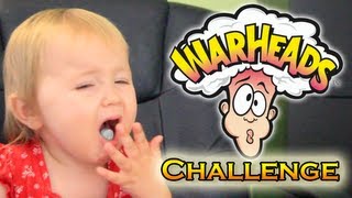 WARHEAD CHALLENGE: Kids Eating Warheads For The First Time😂