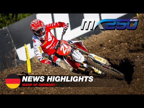 News Highlights | EMX250 | MXGP of Germany 2021 #Motocross