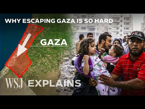 Closed Borders, Strikes, Siege: Why Escaping Gaza Is So Hard | WSJ