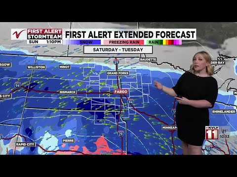 KVLY Weather at 10:00PM March 22