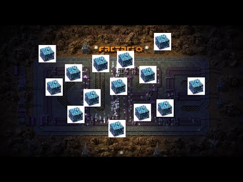 Factorio: Ultracube Age of Cube mod demonstration/base runthrough