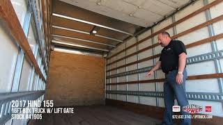 Download Lagu 16ft Box Truck For Sale | Pre-owned 2017 Hino 155 with lift gate | #41905 Thumbnail