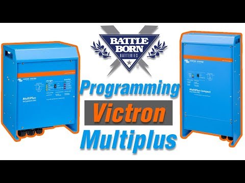 How-To: Program a Victron Multiplus Inverter Charger | Battle Born Batteries