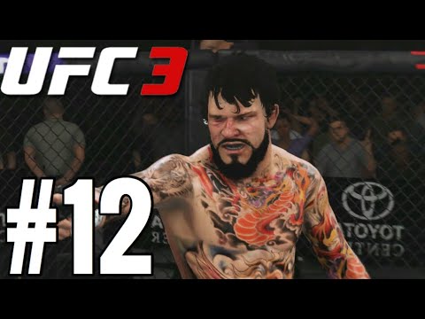 UFC 3 Middleweight Career Mode Walkthrough Part 12 - BRAWLING!