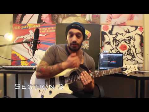 How to play ‘Buried Alive’ by Avenged Sevenfold Guitar Solo Lesson w/tabs pt1