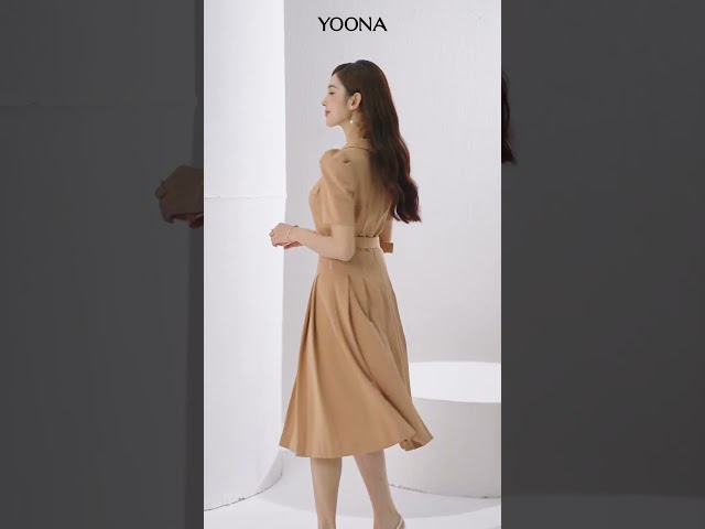 NH10X117- Đầm twill silk