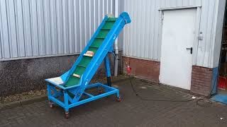 Транспортер со лента Rolleon Opvoerband gebruikt 50 cm Hulo | Слика 4 - Machineryline