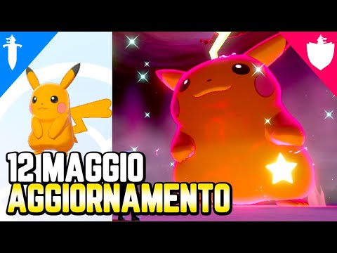 *EVENTO LIMITATO* PIKACHU GIGAMAX SHINY - Raid UPDATE Pokemon Spada e Scudo