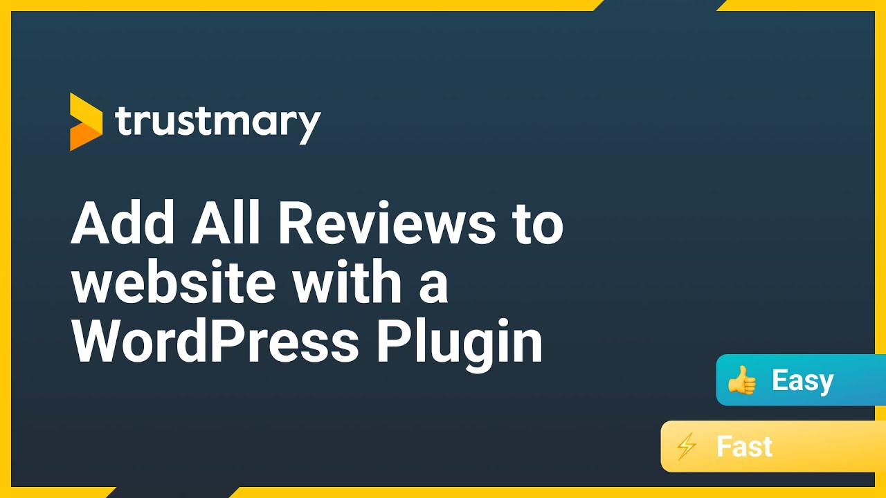 easiest way to add a google review widget to wordpress by following this video tutorial made by Trustmary’s support guy, Santeri