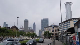 FRANKFURT MAIN Am Hauptbahnhof und Hotel Adler.