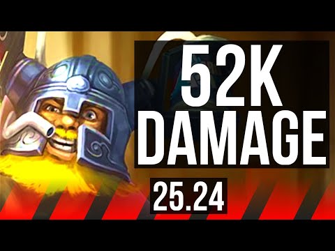 OLAF vs TRUNDLE (TOP) | 22/1/3, 52K damage | EUW Master | 25.24