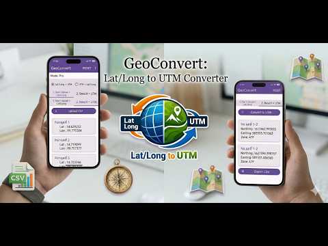 GeoConvert: UTM Converter GPS