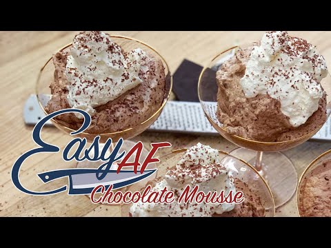 How to Make Chocolate Mousse: It's Easy AF!