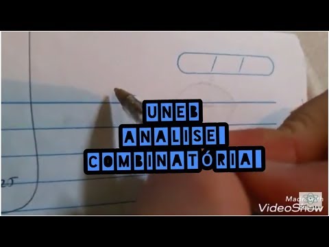 UNEB 2014 Matematica Questao 4 Analise combinatoria