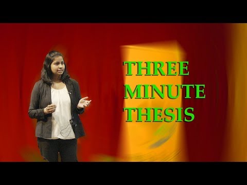 Three Minute Thesis (3MT) 2019 - D.P.N. De Silva