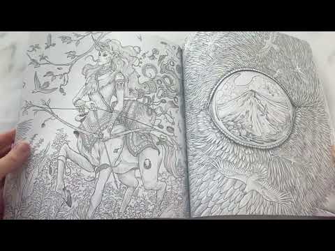 Миниатюра изображения товара Раскраска-антистресс Эксмо Земля мифов. Экстремальные раскраски (Розанес К.)