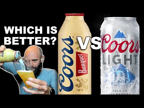 Coors Banquet vs. Coors Light - Which is Better?