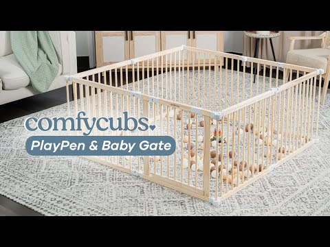 Playpen and Gate by Comfy Cubs