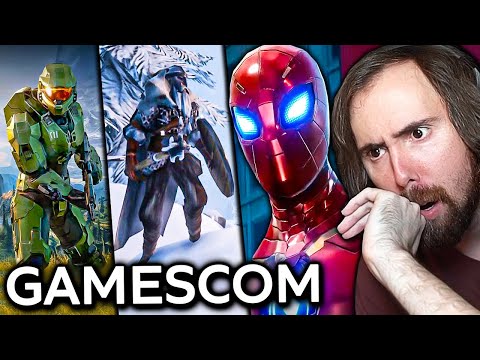 GAMESCOM 2021! Asmongold Reacts to All New Games & Trailers