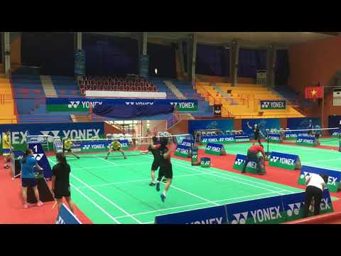 Tan Boon Heong/Kim Sarang training in Viet Nam