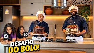 Samy e Joabe viram confeiteiros por um dia