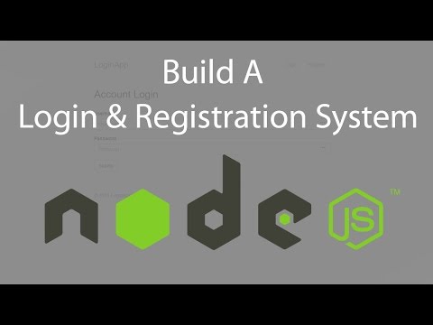 Node js Login System With Passport Part 1