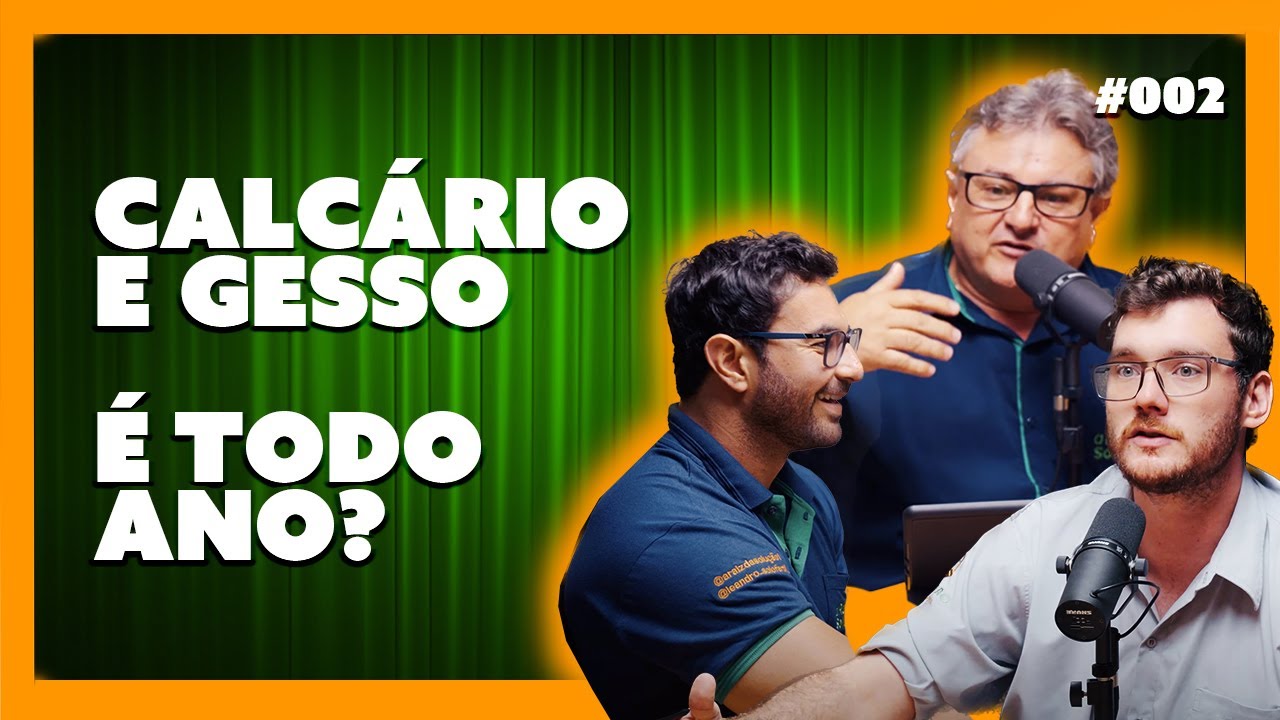 CALCÁRIO E GESSO, É TODO ANO? - ARDS Podcast - #002