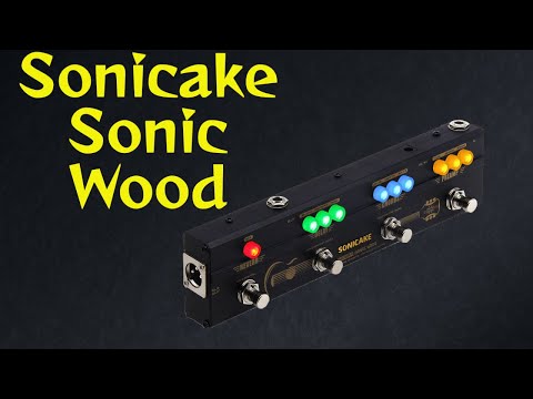 Sonicake Sonic  Wood acoustic guitar effects pedal