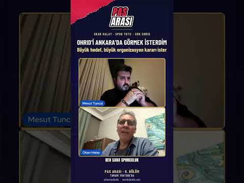 "Ohrid'i Ankara'da görmek isterdim" | Okan Halay | PAS ARASI