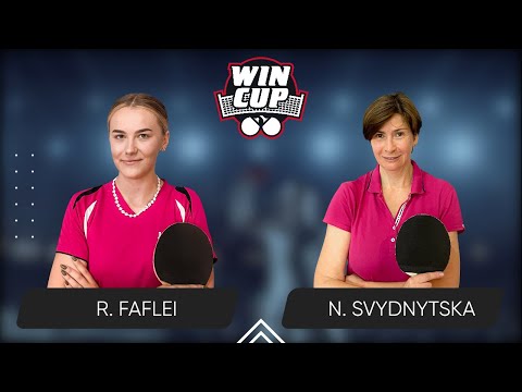 09:00 Romaniia Faflei - Nataliia Svydnytska West 1 WIN CUP 09.03.2024 | TABLE TENNIS WINCUP