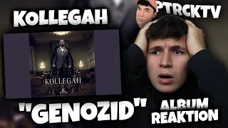 😱💯DER TYP IST NICHT VON DIESER WELT!!!...Reaktion : KOLLEGAH - GENOZID (ZHT 4 Album - Reaktion)