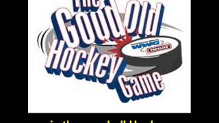 Stompin&#39; Tom Connors - The Hockey Song