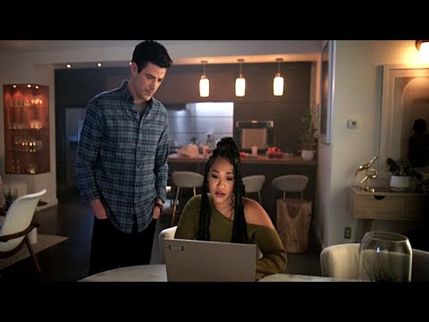 The Flash 9x07 The Future Is Written by Iris HD