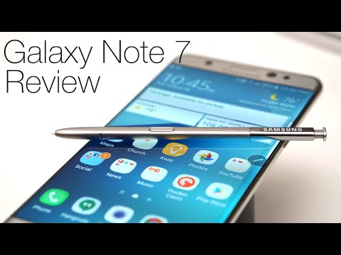 Galaxy Note 7 Review - The Good and the Bad Video